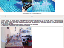 Tablet Screenshot of mosaicosvega.com
